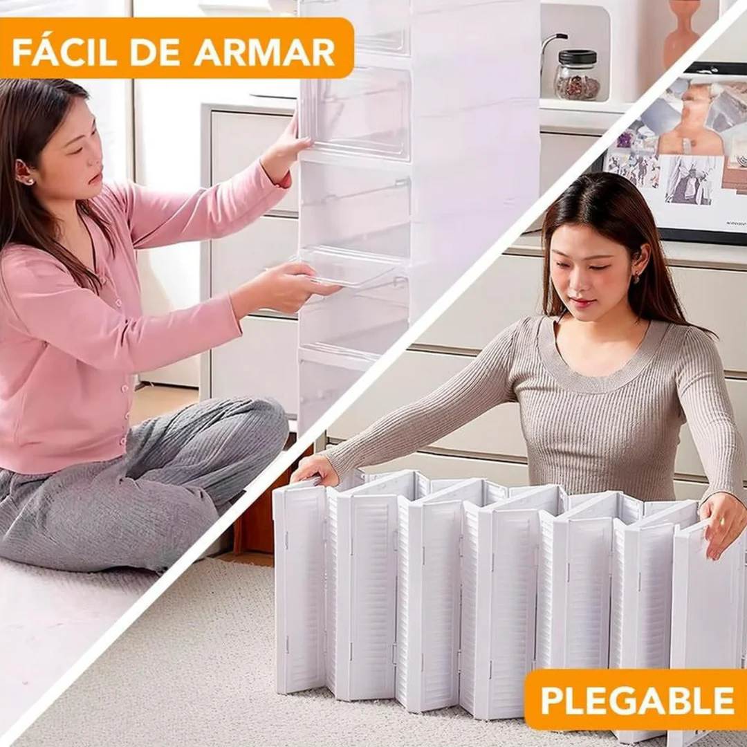 ORGANIZADOR DE ZAPATOS PLEGABLE 6 NIVELES