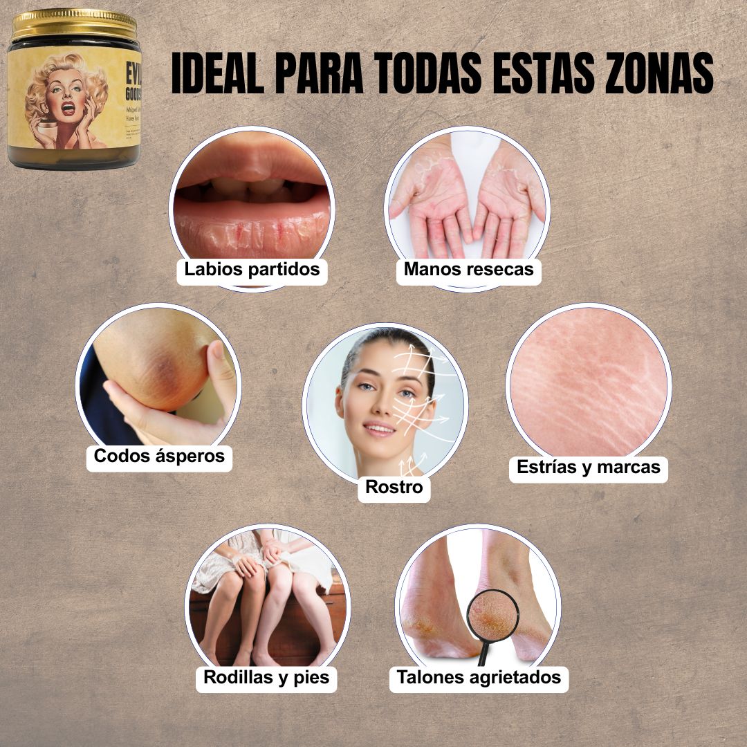 EVIL GOODS! El auténtico secreto ancestral para una piel saludable y sin acné